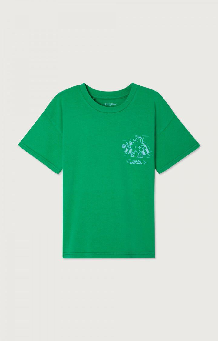 Kids' t-shirt Fizvalley - VINTAGE MARSHMALLOW 12 Short sleeve Pink - E23 |  American Vintage