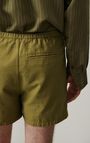 Men's shorts Zarydok, KHAKI, hi-res-model