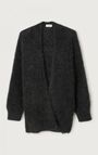 Women's cardigan Bymi, CARBON MELANGE, hi-res