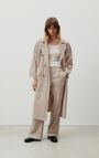 Women's coat Kybood, BEIGE STRIPES, hi-res-model