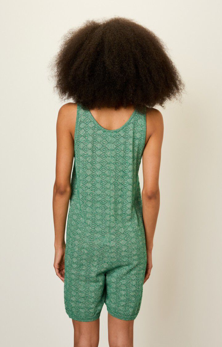 Women's jumpsuit Uzybird - BONZAI MELANGE - Green - XS-S