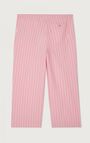 Women's trousers Odurock - PEONY STRIPES - Pink - Blanc - S