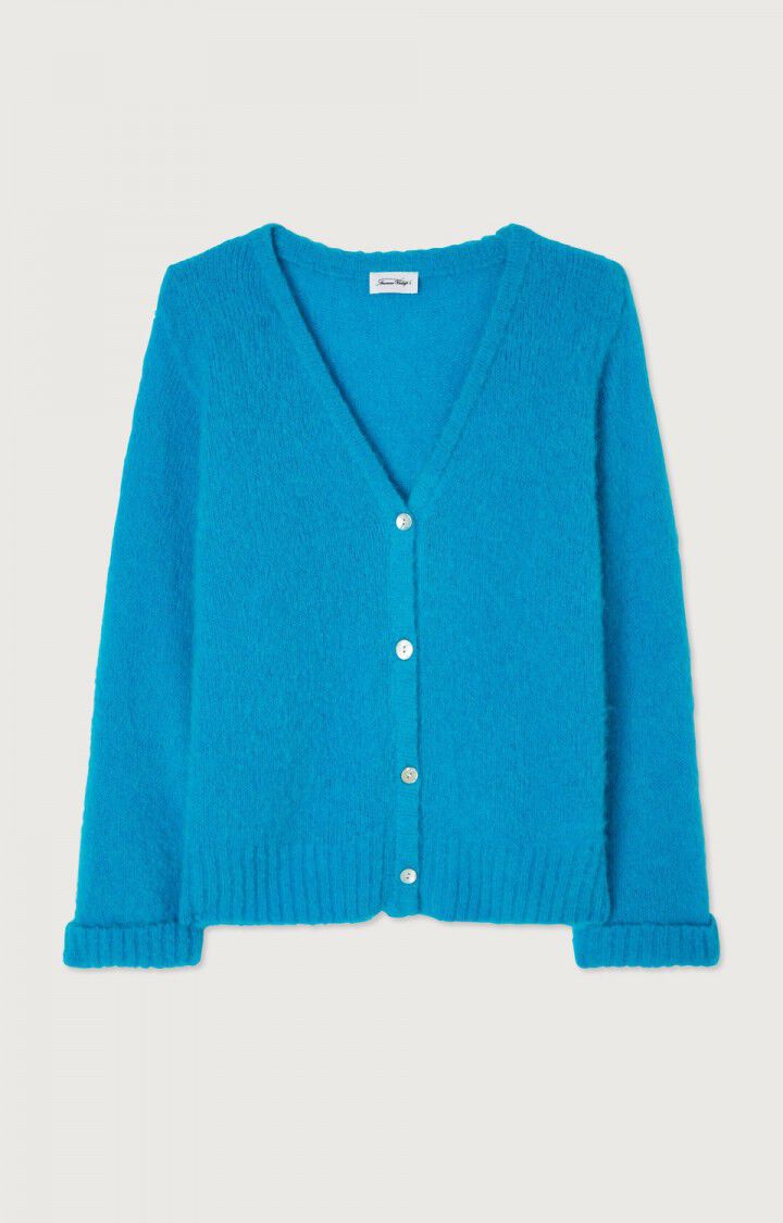 Women's cardigan East - PARADISE MELANGE - Blue