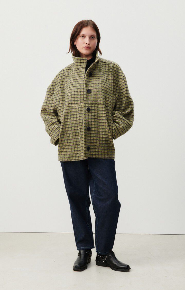 Manteau femme Wabistreet, CARREAUX CONIFERE, hi-res-model