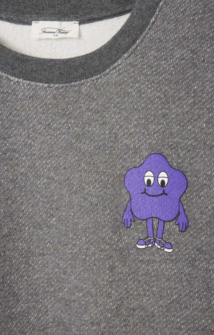 Sweat femme Kodytown, ANTHRACITE CHINE, hi-res