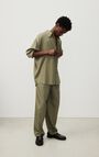 Men's trousers Okyrow, OLIVE STRIPED, hi-res-model