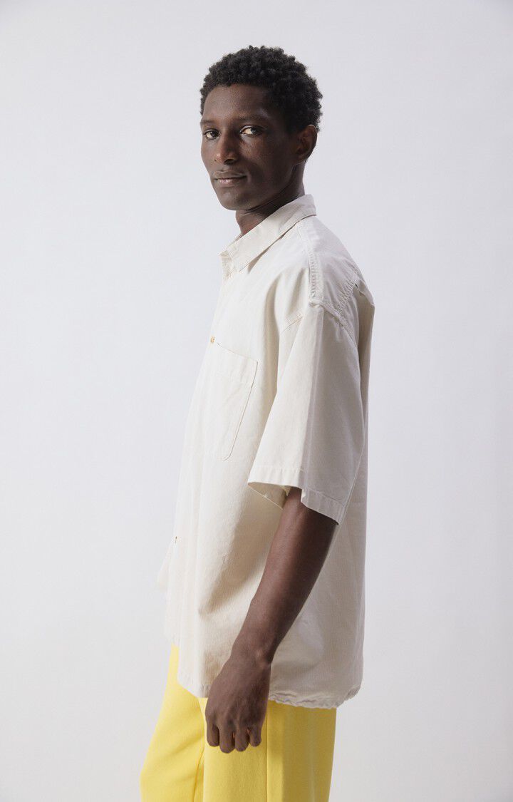 Men's shirt Tysco - VINTAGE ALMOND MILK - Beige - S