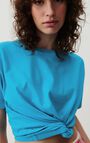 Women's t-shirt Fizvalley, VINTAGE AZUR BLUE, hi-res-model