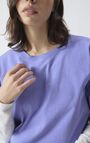 T-shirt femme Fizvalley - IRIS VINTAGE - Violet - S