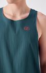 Men's tank top Dyffow - AMV SPORTS CLUB - GREY STORM - Blue - S