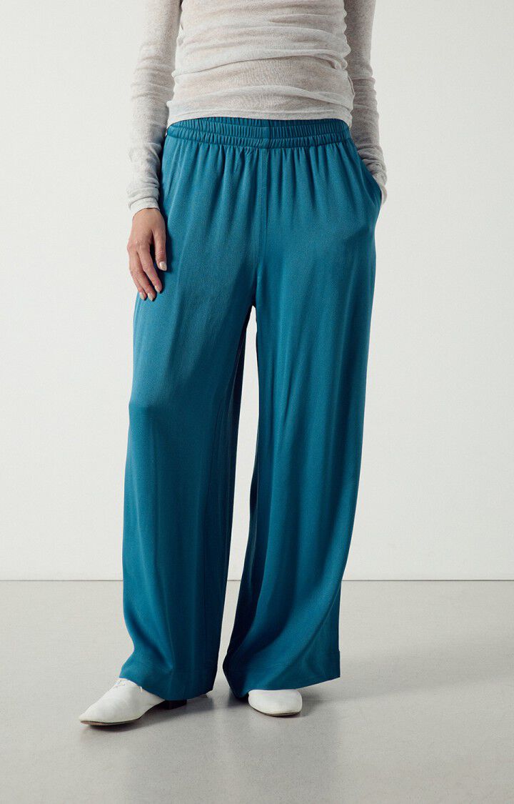 Women's trousers Tidim - NEPTUNE - Blue