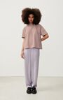 T-shirt femme Fizvalley - JACINTHE VINTAGE - Rose - S