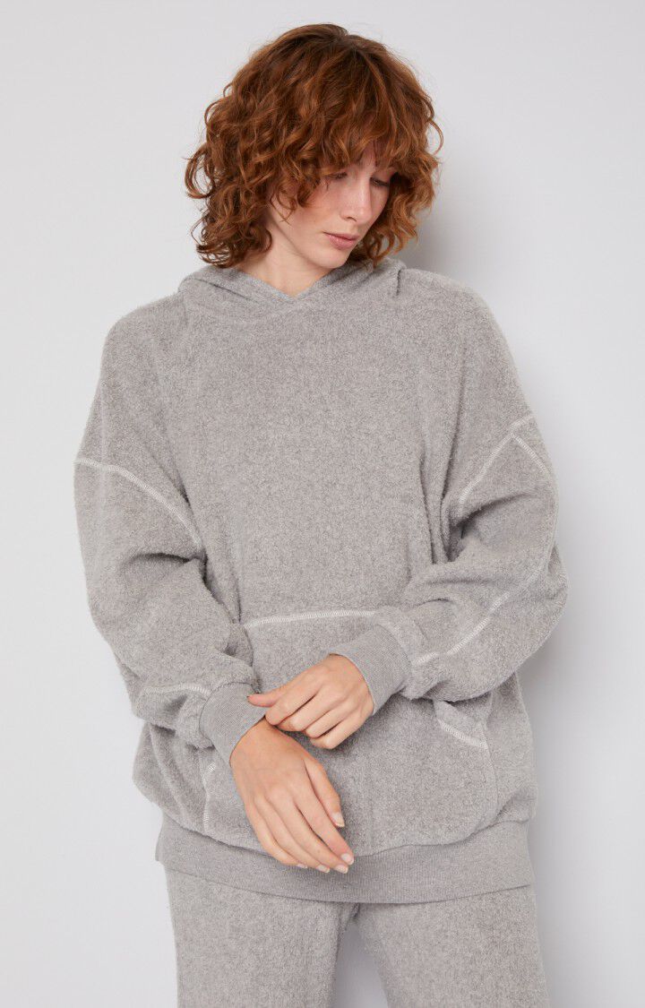 Women's sweatshirt Lepbird, HEATHER GREY, hi-res-model