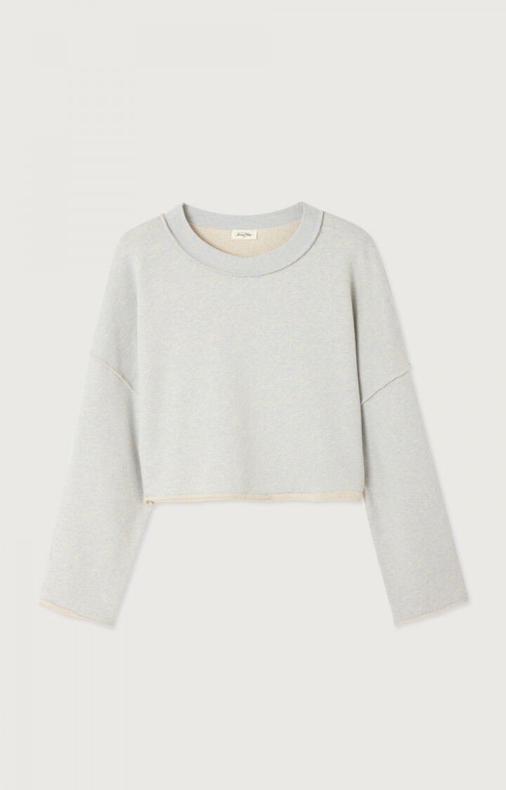 Women's sweatshirt Dantown - MELANGE SKY BLUE - Blue