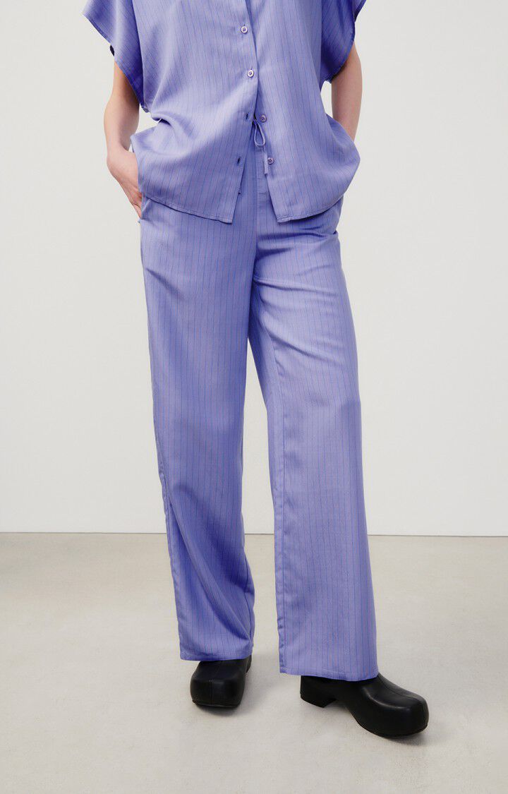 Women's trousers Okyrow, IRIS STRIPED, hi-res-model