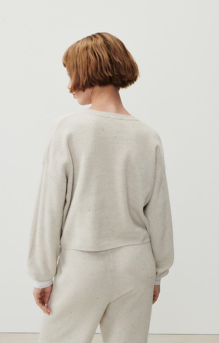 Women's jumper Dozborow - MELANGE ECRU - Beige - M