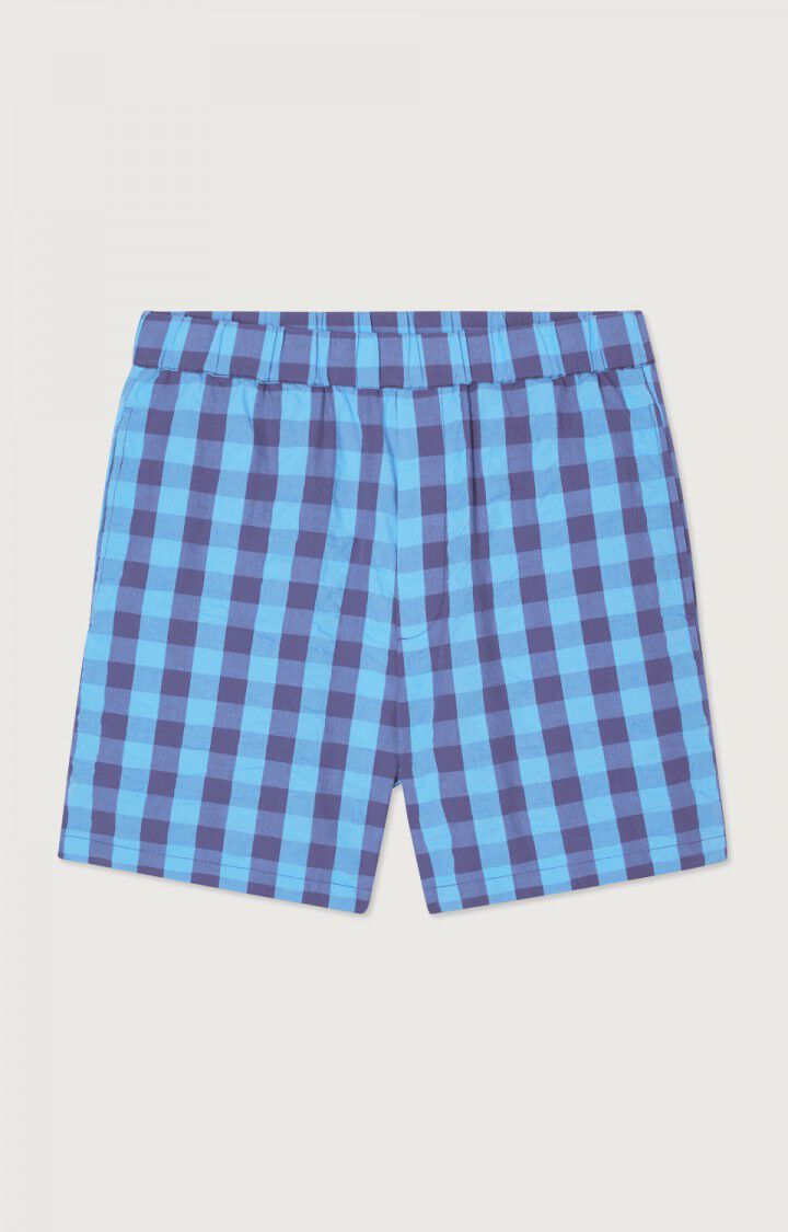 Men's shorts Naroz - VICHY ATMOSPHERE - Blue