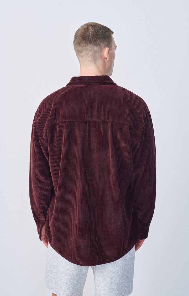 Men's shirt Padow, VINTAGE MAHOGANY, hi-res-model