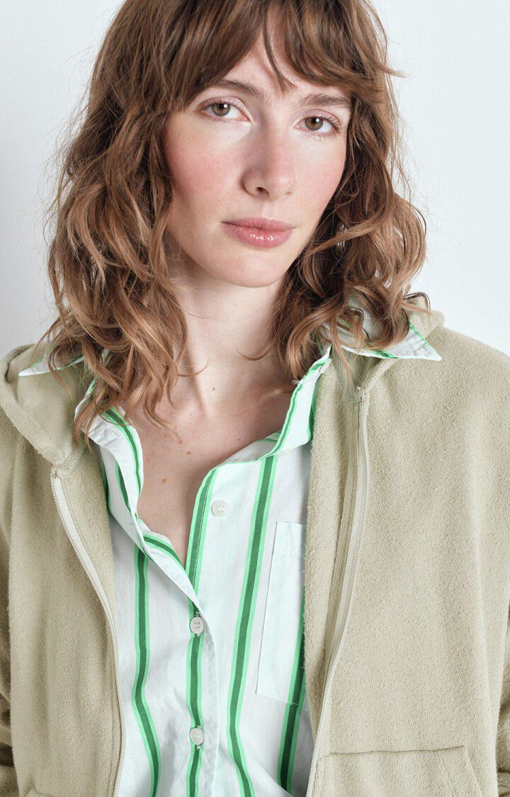 Women's hoodie Ytibay, VERDIGRIS, hi-res-model