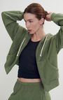 Sweat zippé femme Bobypark, BOUTEILLE CHINE, hi-res-model