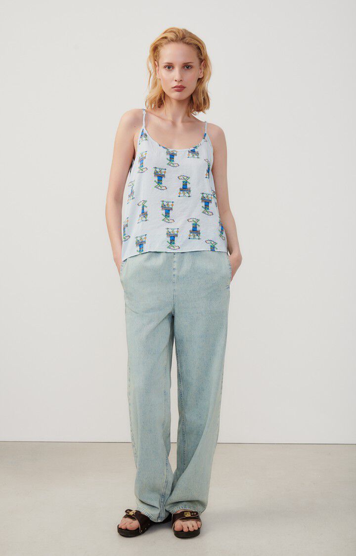 Women's top Scarow - PIPA - Blue - Vert - S