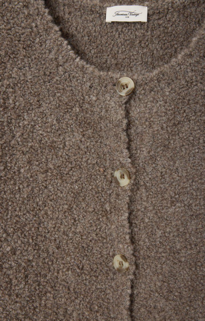 Women's cardigan Zolly, MOLE MELANGE, hi-res