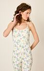 Combinaison femme Ulubay - TILLY - Blanc - Violet - Orange - S
