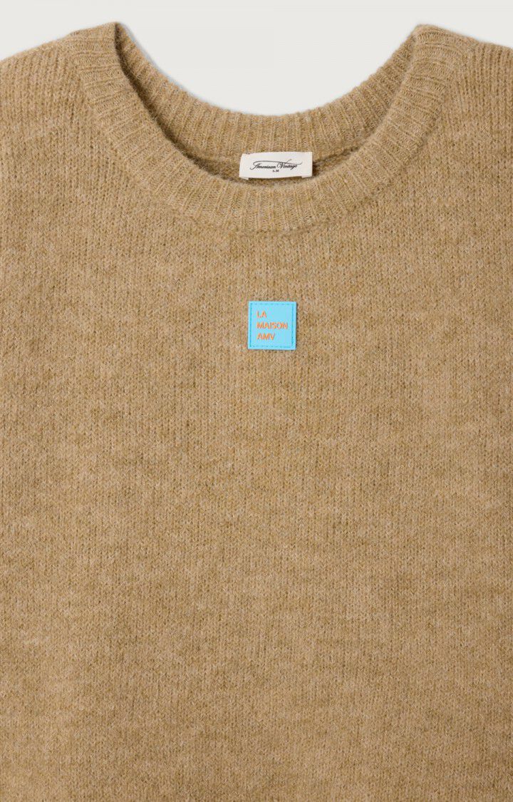 Women's jumper East, MELANGE SAND, hi-res
