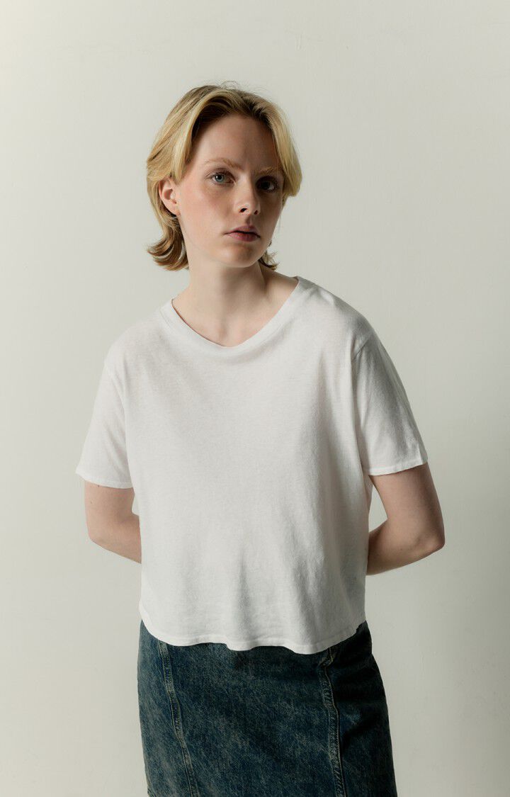 Damen-T-Shirt Lopintale, WEISS, hi-res-model