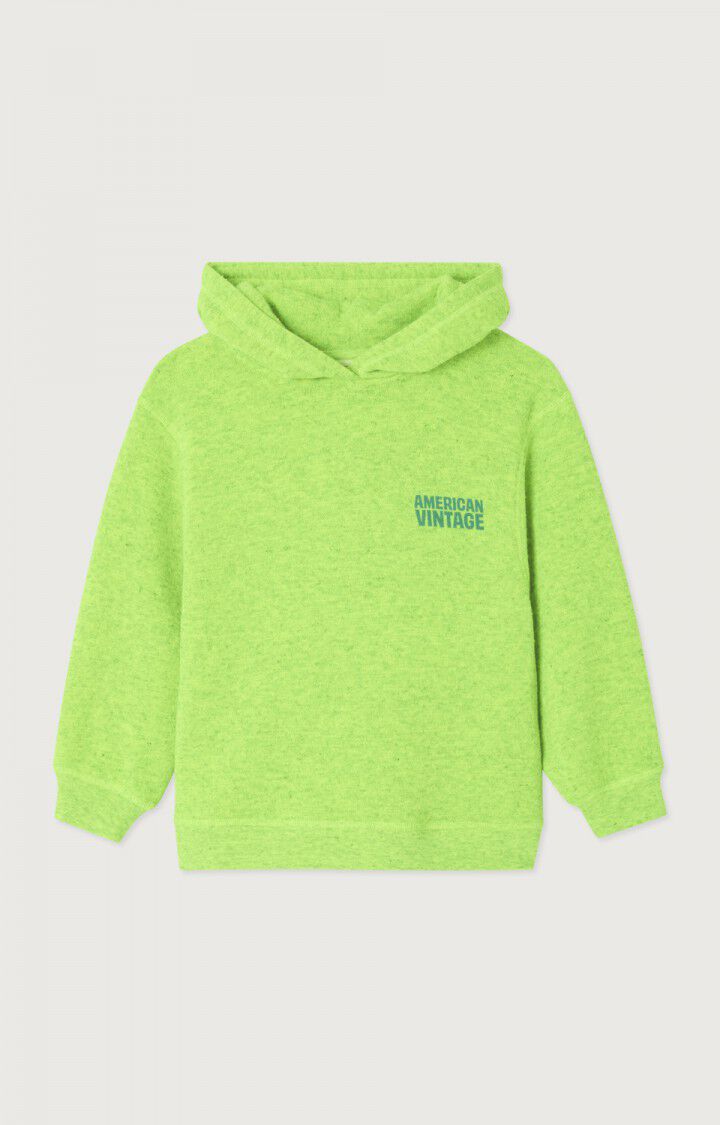 Kids' sweatshirt Evona - OVERDYED FLUORESCENT YELLOW - Yellow