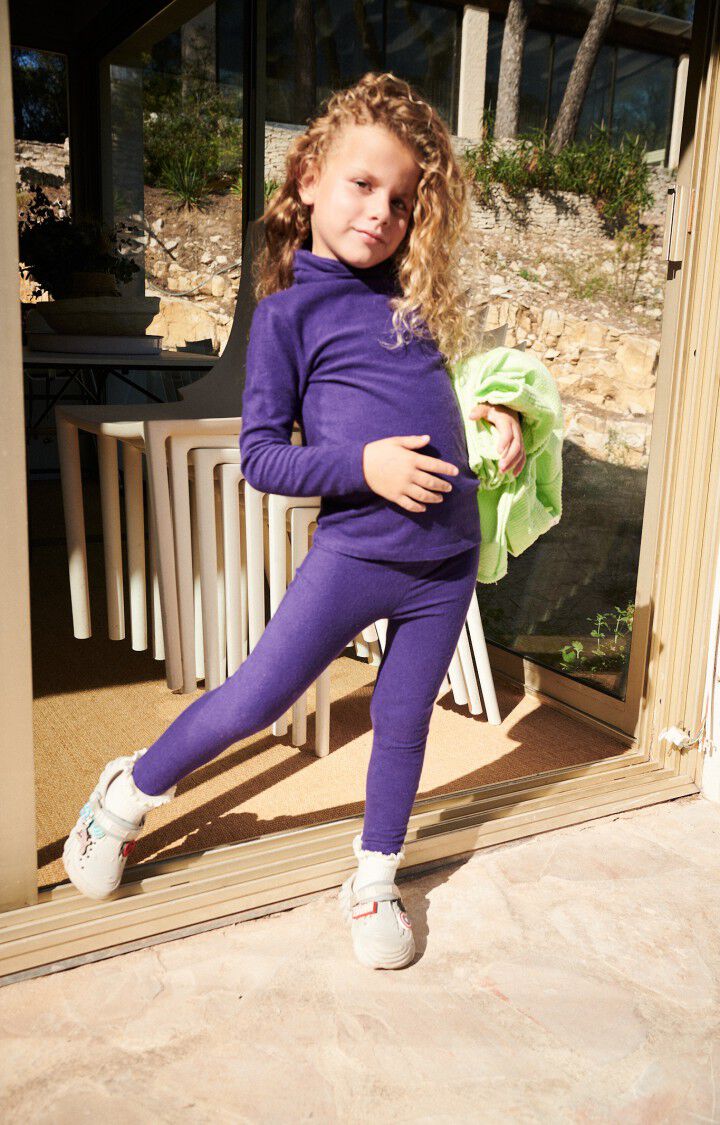 Legging enfant Rakabay, AUBERGINE VINTAGE, hi-res-model