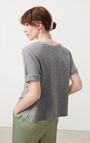 Women's t-shirt Lirk, MELANGE CHARCOAL, hi-res-model