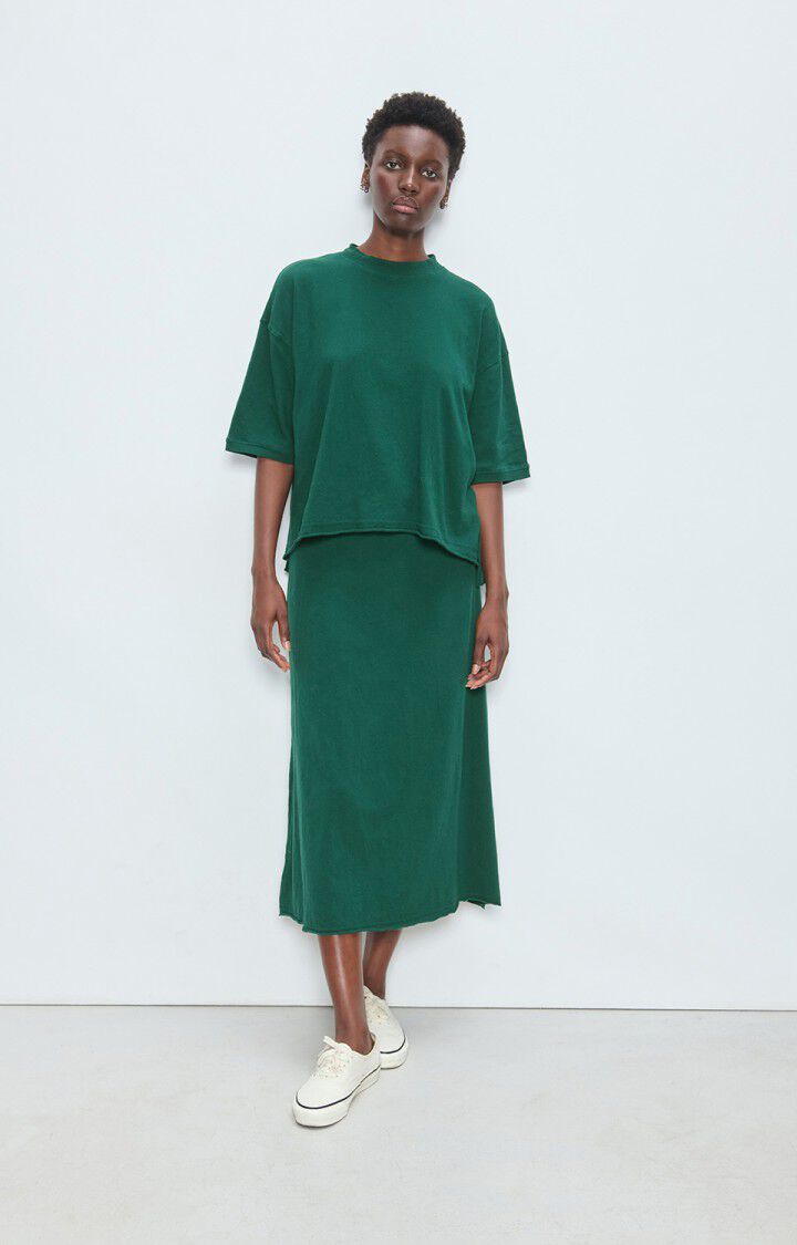 Women's skirt Udark, BLACK MARBLED CYPRESS, hi-res-model