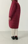 Women's coat Fibcity, BEETROOT, hi-res-model