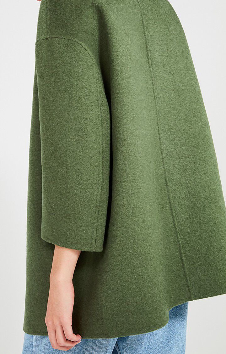 Women's coat Dadoulove, BOTTLE GREEN, hi-res-model