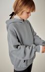 Kinderensweater met capuchon Izubird, KIEZELSTEEN VINTAGE, hi-res-model