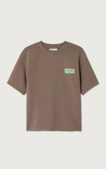 Kids' sweatshirt Evona - OVERDYED BROWN