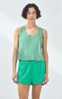 Damen-Tanktop Bepow - VINTAGE-SALAT - Gr&uuml;n - S