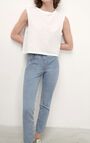 Women's fitted jeans Fybee, STONE BLUE, hi-res-model
