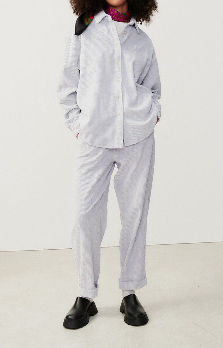 Women's shirt Padow - VINTAGE SILVER - Grey - M-L