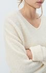 Women's jumper East, MELANGE PEARL, hi-res-model
