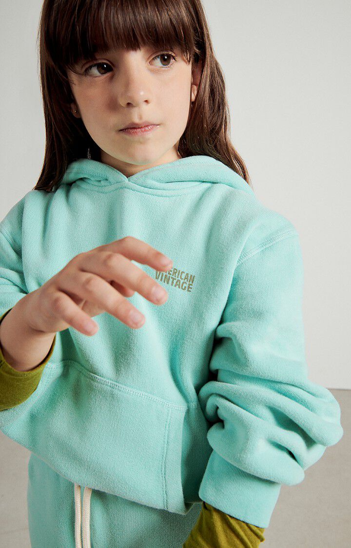 Kinderensweater met capuchon Izubird, CARIBISCH VINTAGE, hi-res-model