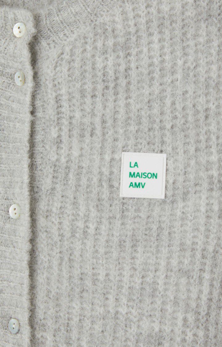 Damencardigan East, GRAU MELIERT, hi-res