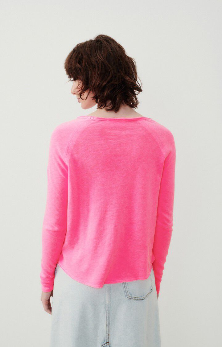 Damen-T-Shirt Sonoma, PINK ACIDE FLUO, hi-res-model