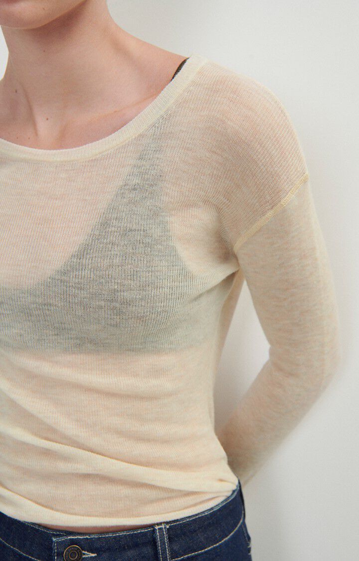 Pull femme Yocaburn - ECRU CHINE - Beige - S