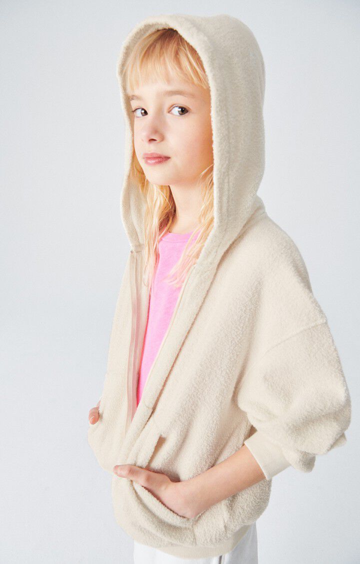 Kid's hoodie Bobypark, ECRU, hi-res-model