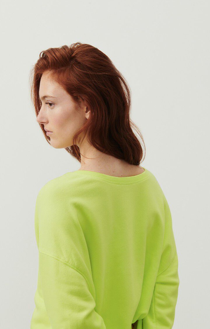 Damessweater Hapylife, NEON GEEL, hi-res-model