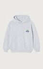 Kids' hoodie Evona - MELANGE LIGHT GREY - Grey - 3