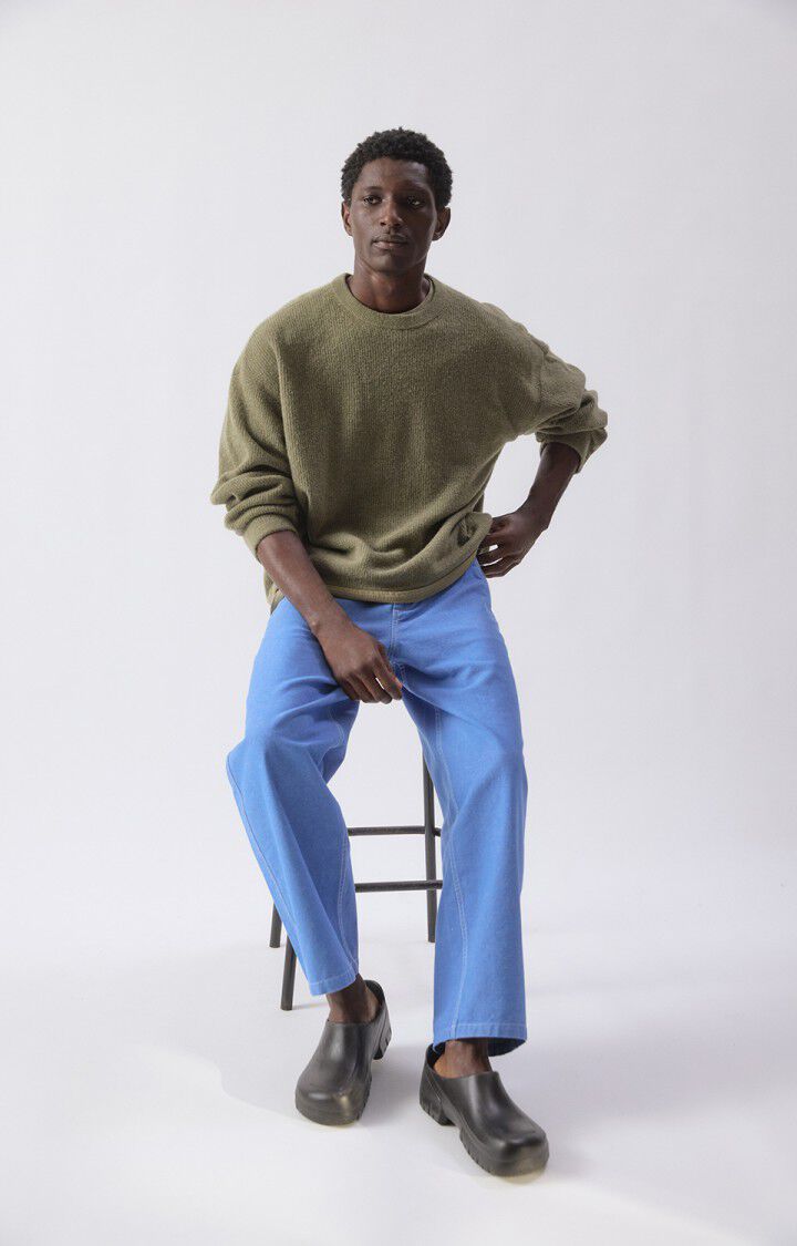 Men's jumper Damsville, OREGANO MELANGE, hi-res-model