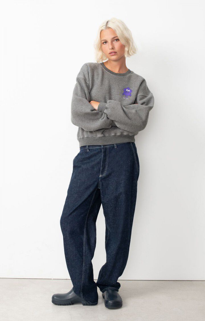 Sweat femme Kodytown, ANTHRACITE CHINE, hi-res-model